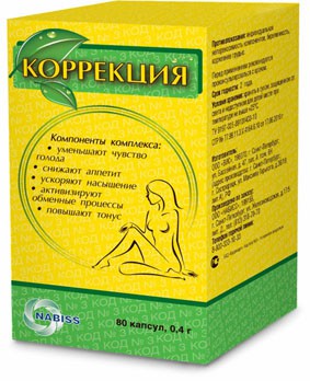 КОРРЕКЦИЯ КАПС. 0,4Г №80 (БАД) - Дубки